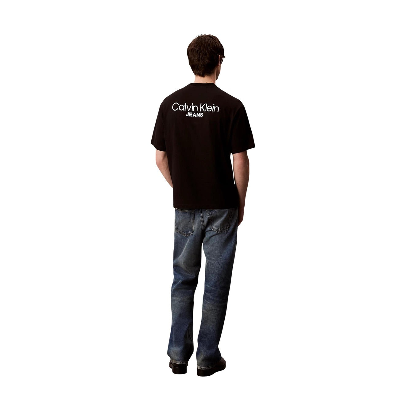 2460013 Calvin Klein Jeans T-Shirt Nero Uomo