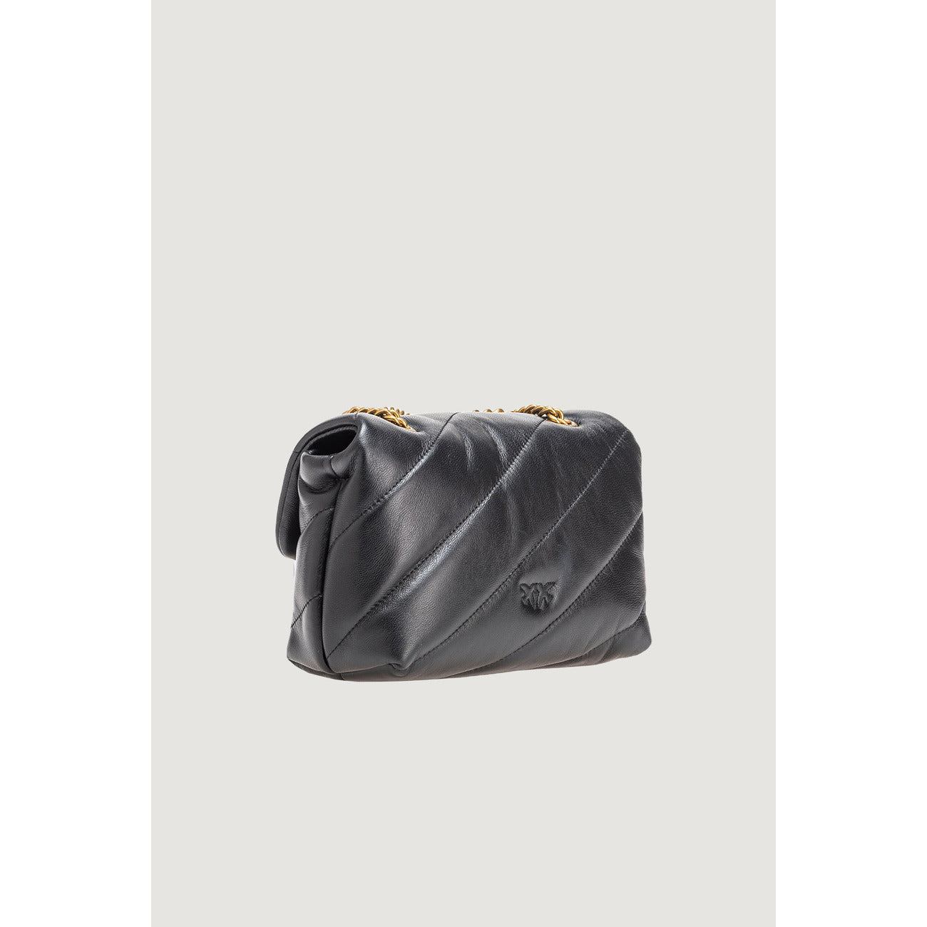 426645 Pinko Borsa a Mano e Tracolla in Pelle Nera Donna