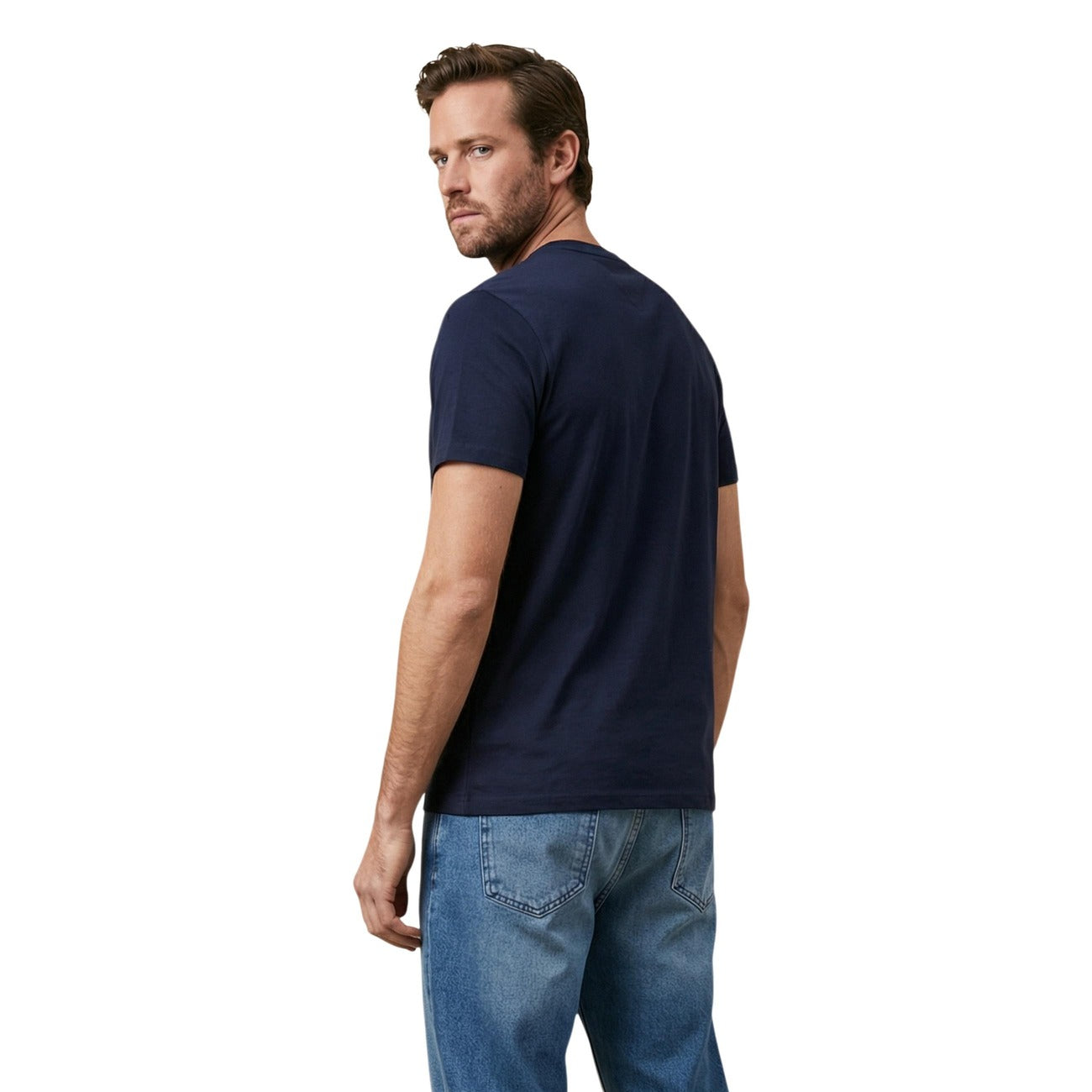 2452856 Tommy Hilfiger Jeans T-Shirt Blu Uomo