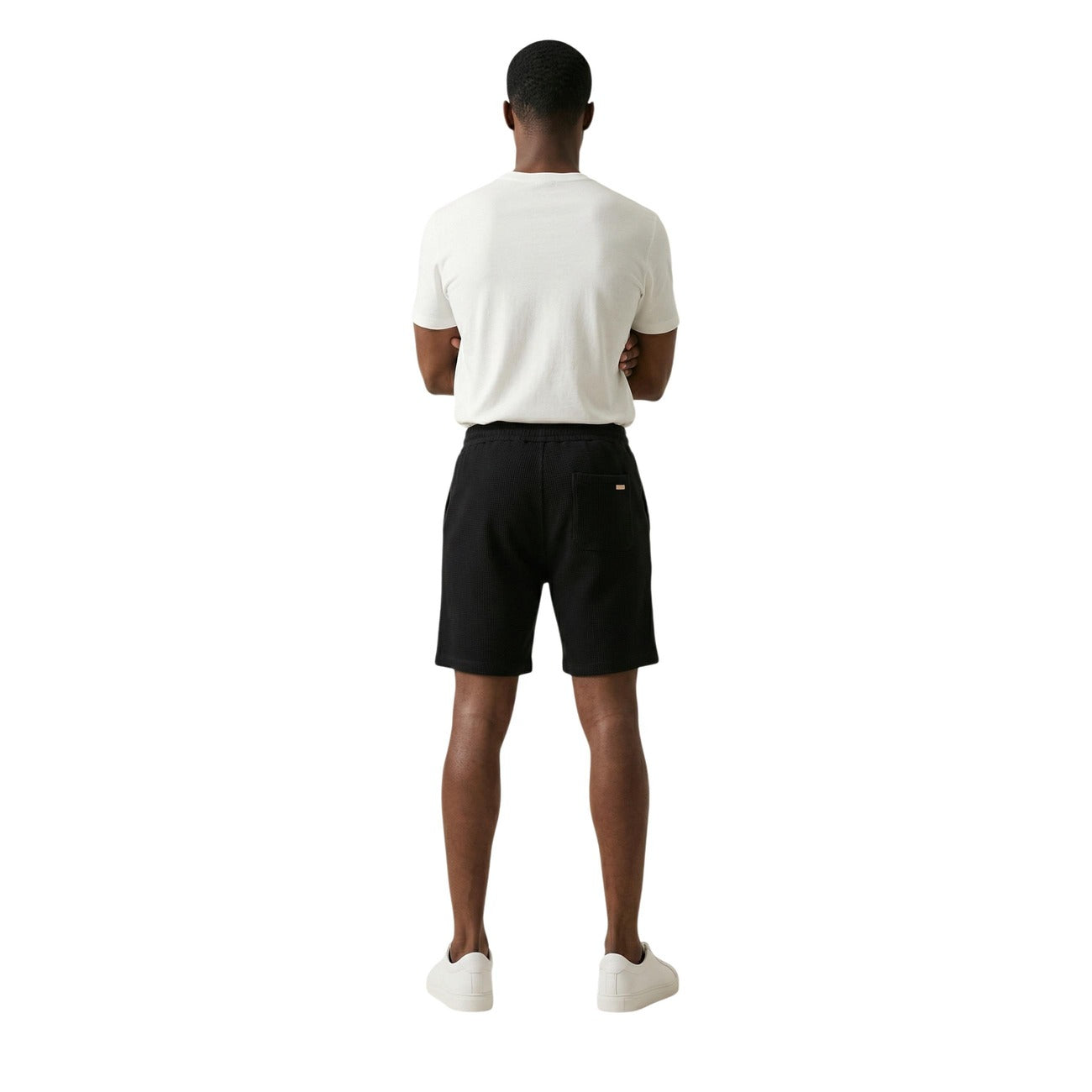 2457362 Gianni Lupo Bermuda Nero Uomo