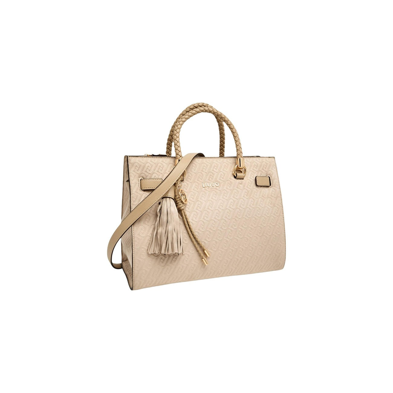 505124 Liu Jo Borsa Mano Tracolla Beige Donna