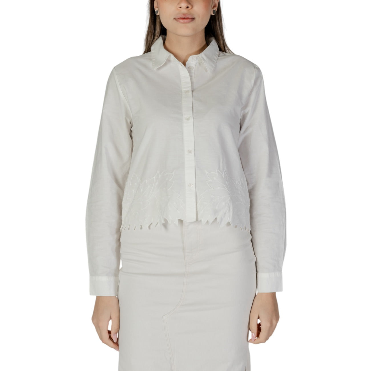 15343797 Jacqueline De Yong Camicia Bianca Donna