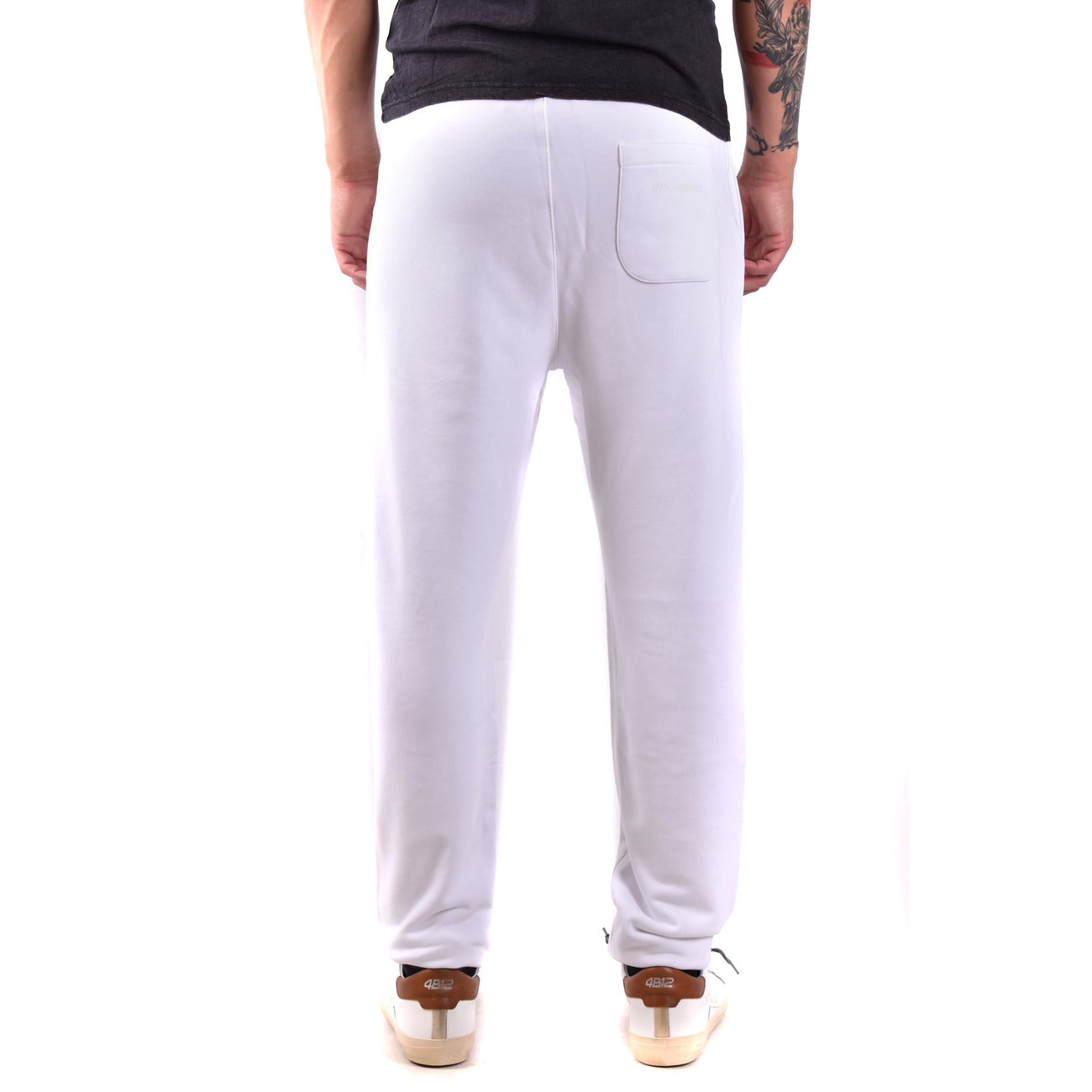 2443635 Karl Lagerfeld Pantaloni Bianco Cotone Uomo