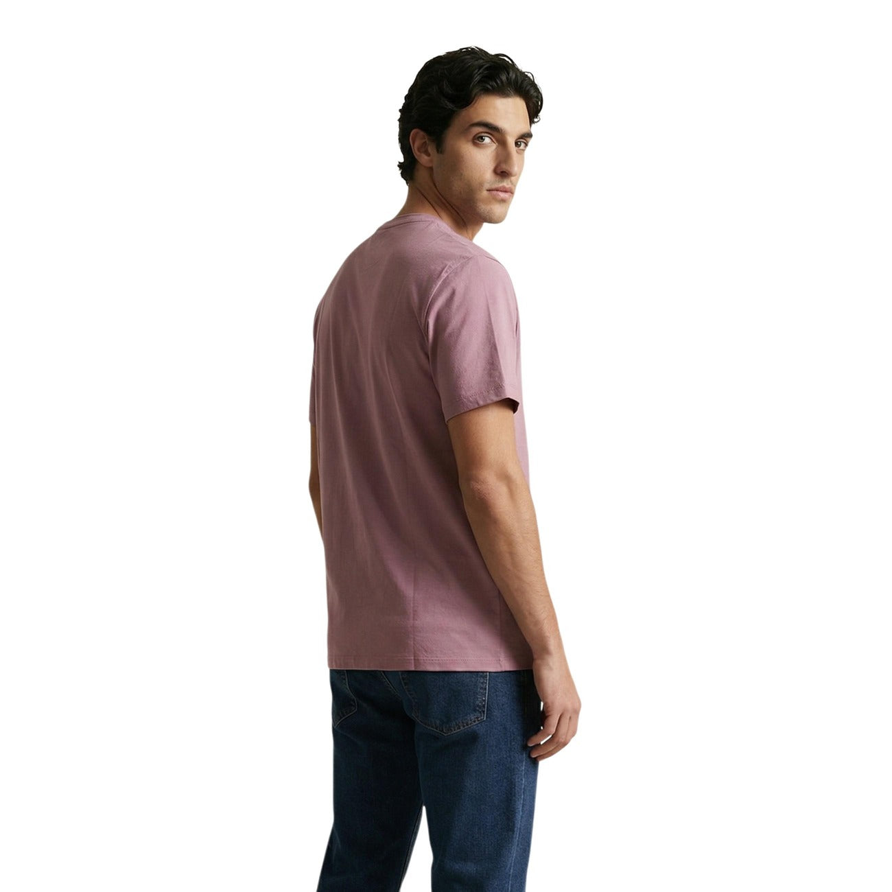 2453558 Calvin Klein Jeans T-Shirt Rosa Uomo