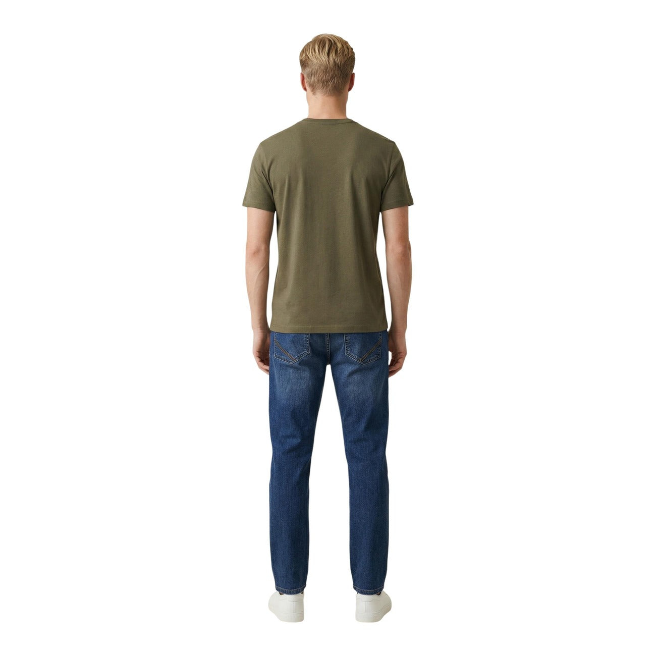 2461141 U.S. Polo Assn. T-Shirt Verde Uomo