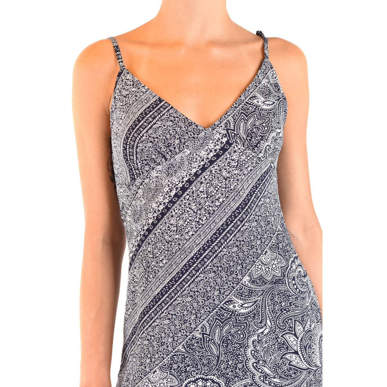 489462 Michael Kors Abito Blu Floreale Donna
