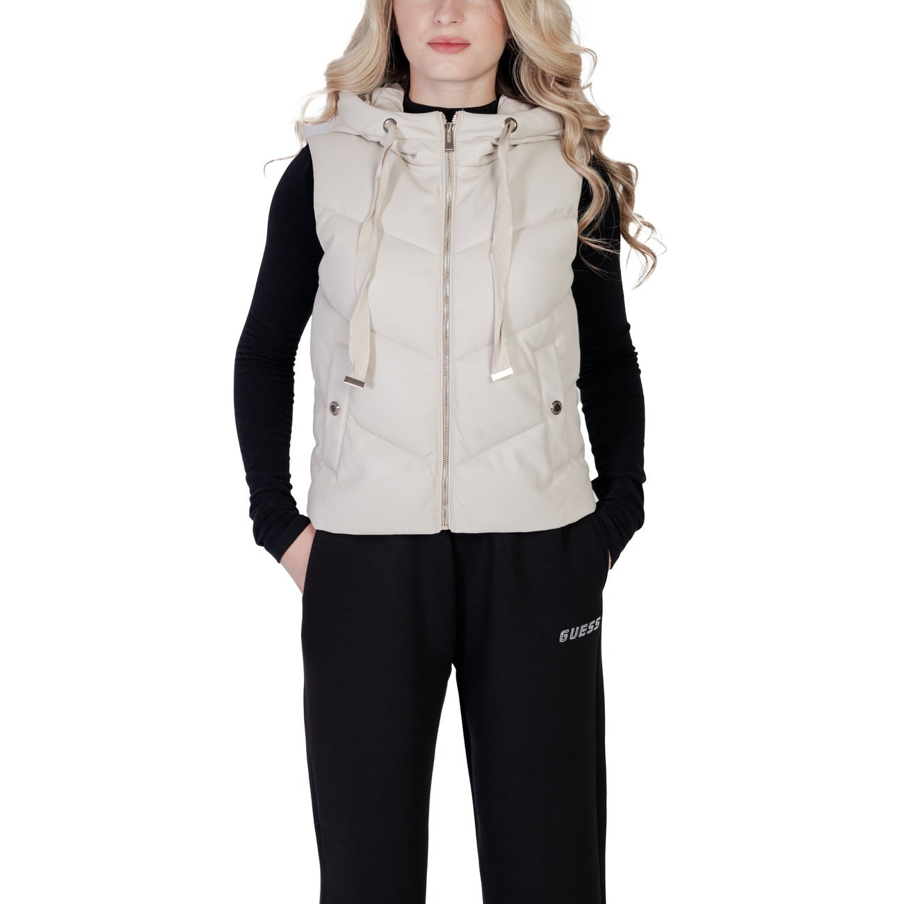 2345898 Morgan De Toi Gilet Bianco Donna