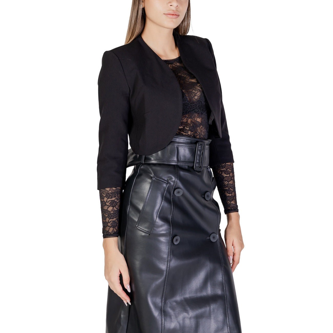 478344 Morgan De Toi Cardigan Nero Donna