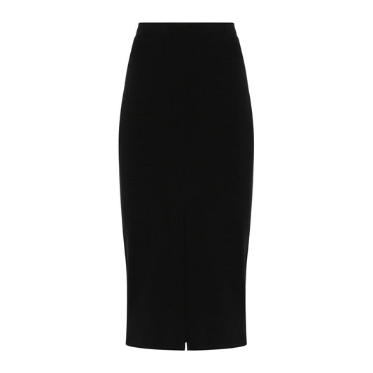 2438401 Pinko Gonna Nera Donna Viscosa 67% Elastan