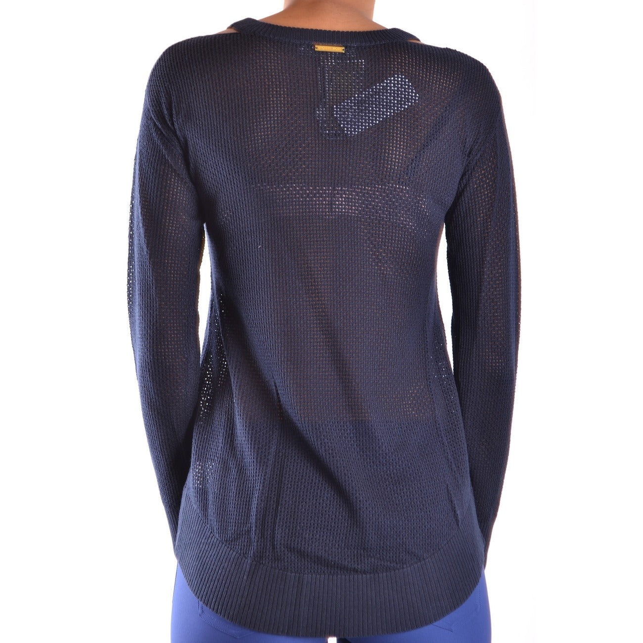2433060 Michael Kors Maglia Blu Cashmere Donna
