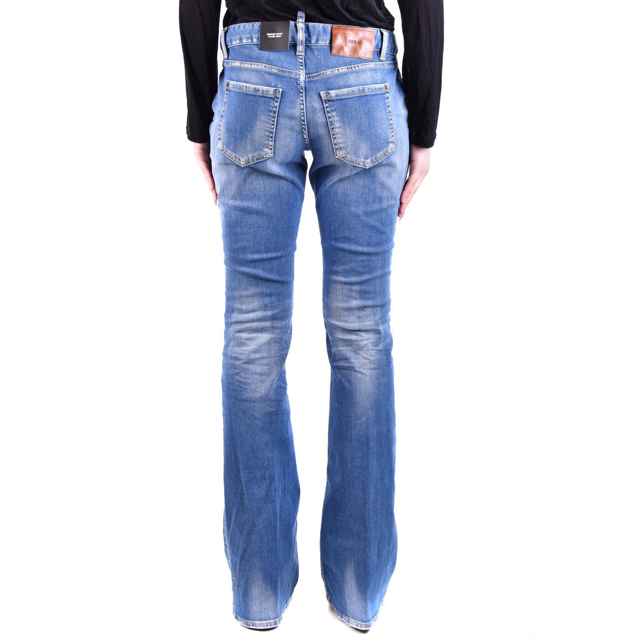 488582 Dsquared2 Jeans Blu Effetto Consumato Donna Primavera/Estate