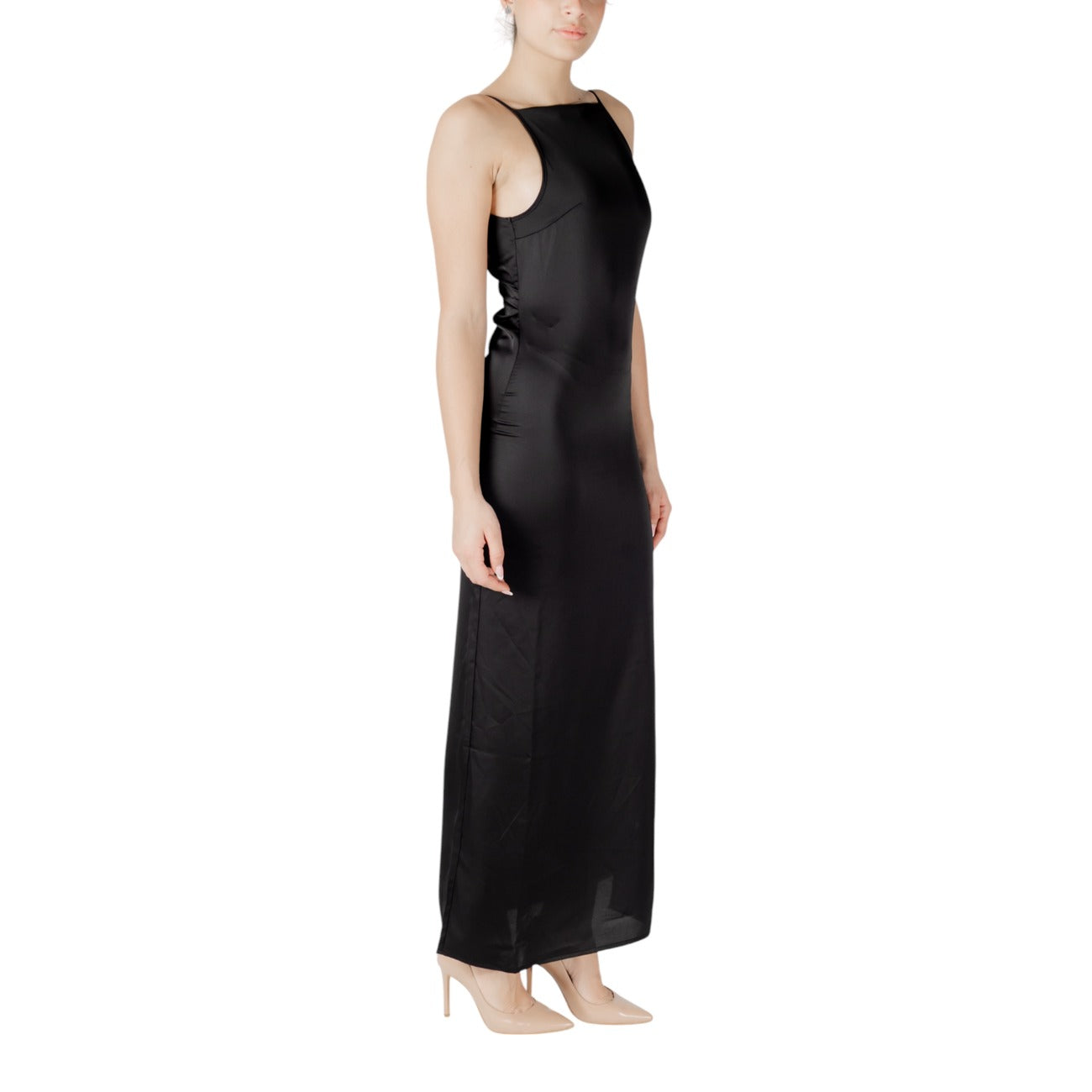 485708 Only Abito Nero Donna Primavera/Estate