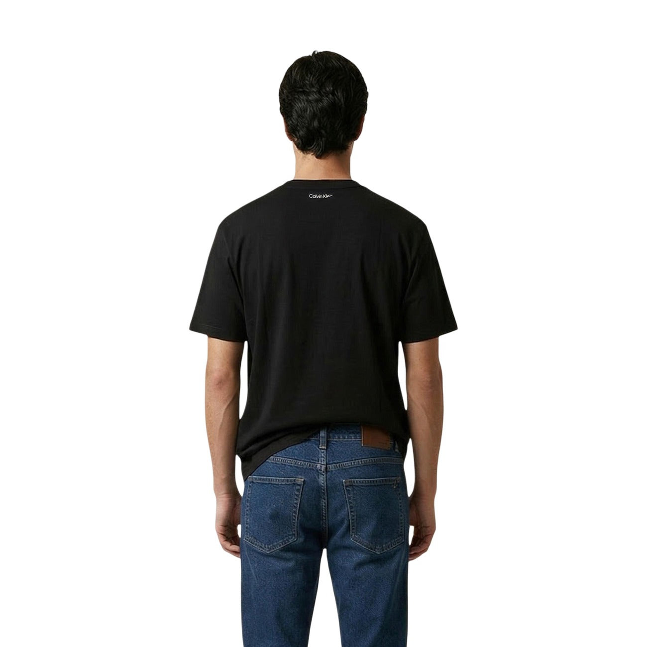 2460235 Calvin Klein Jeans T-Shirt Nera Uomo