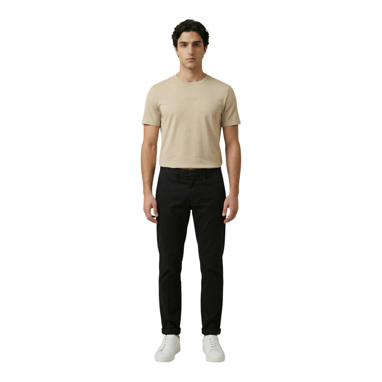 2452618 Guess T-Shirt Beige Uomo