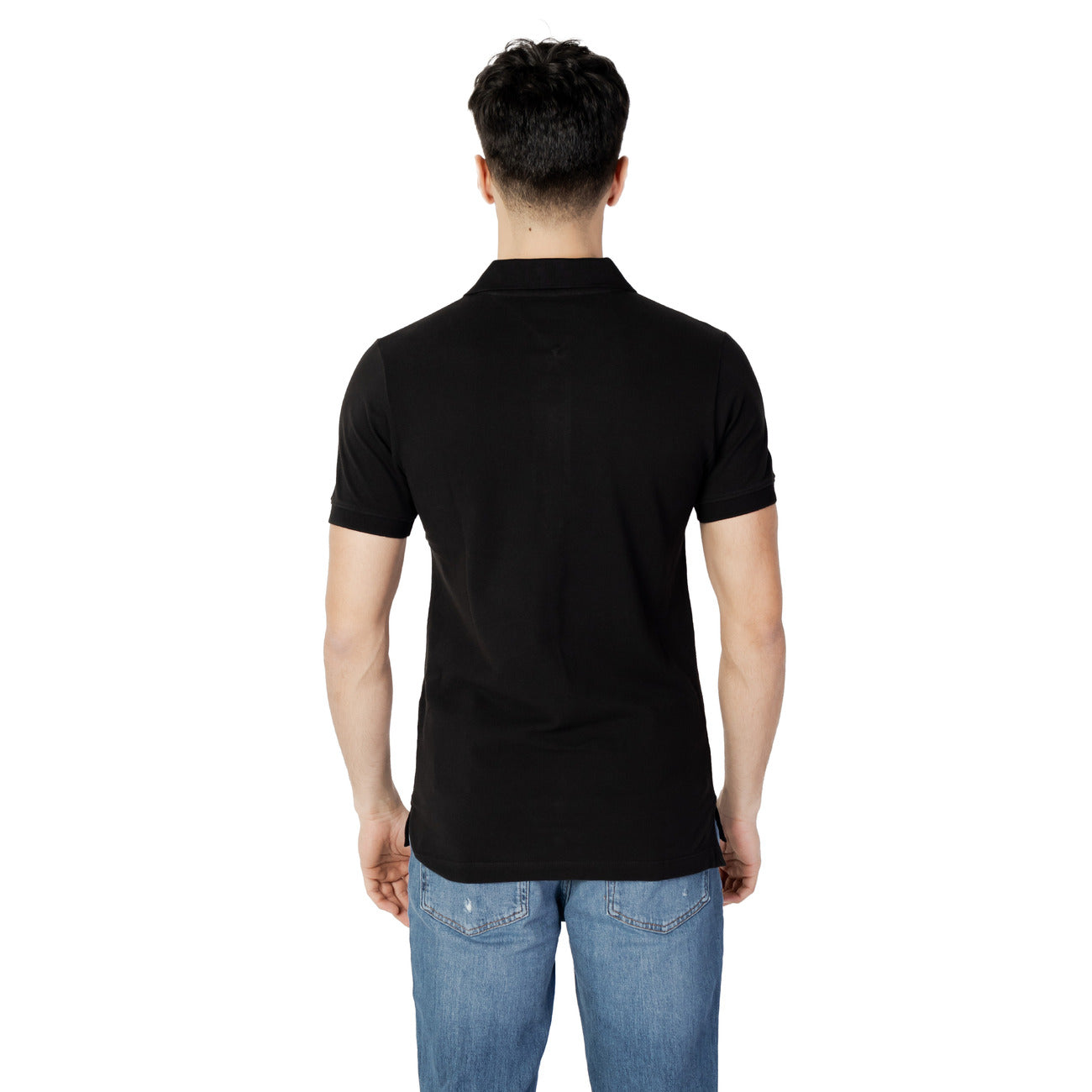 426602 Tommy Hilfiger Jeans Polo Nero Uomo