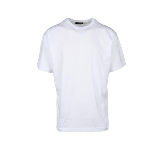 433032 Costume National Contemporary T-Shirt Bianco Monocromo Uomo