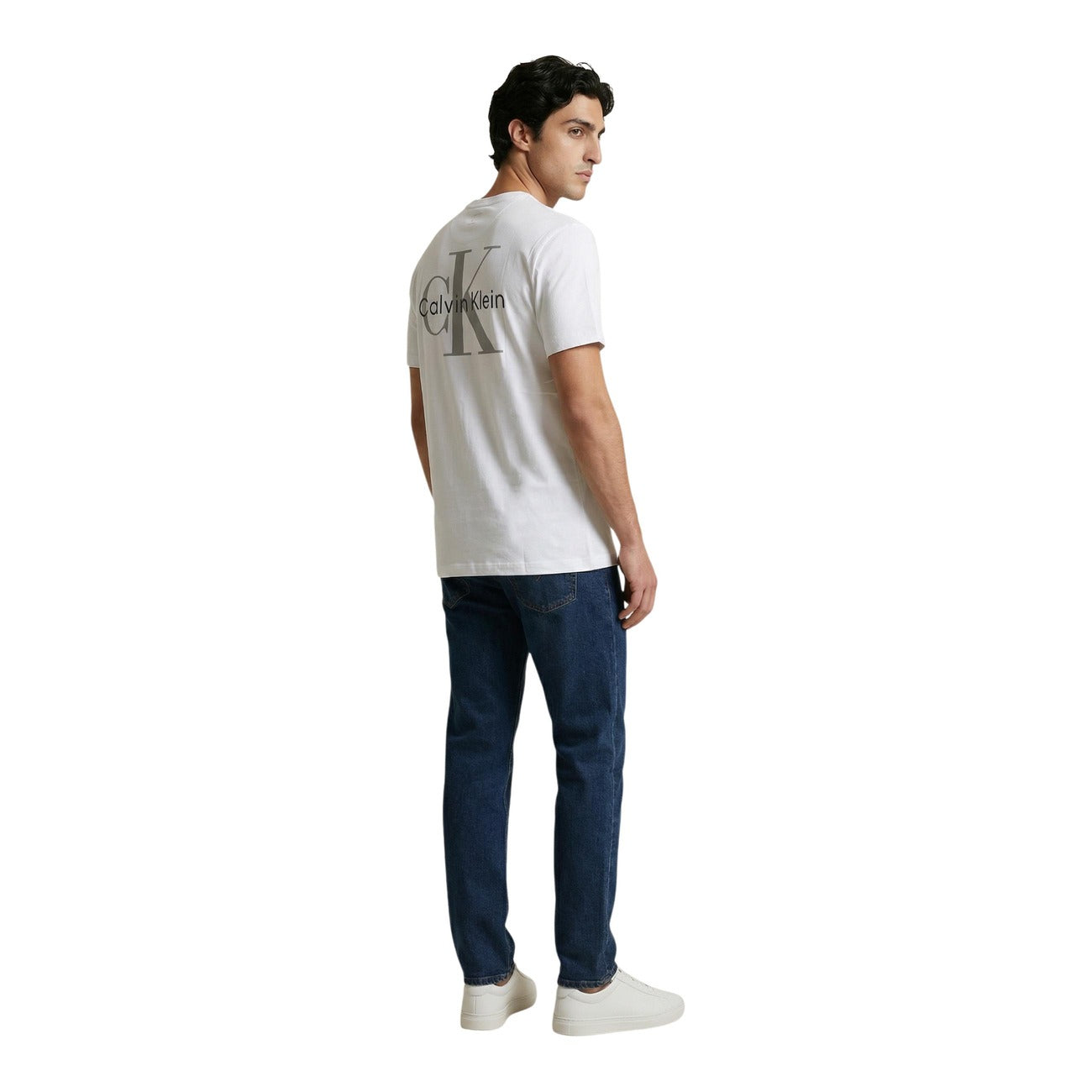 2453403 Calvin Klein Jeans T-Shirt Bianco Uomo