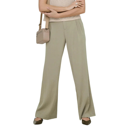 514468 Jacqueline De Yong Pantaloni Beige Donna Primavera/Estate
