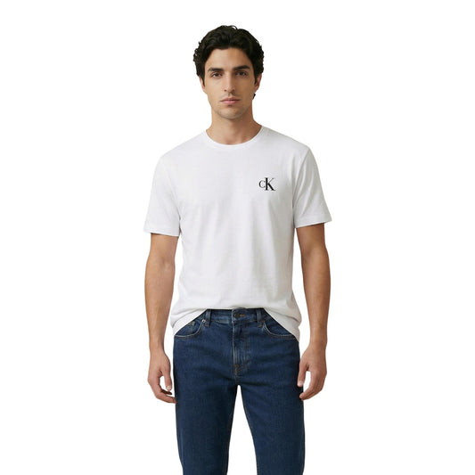 2453403 Calvin Klein Jeans T-Shirt Bianco Uomo