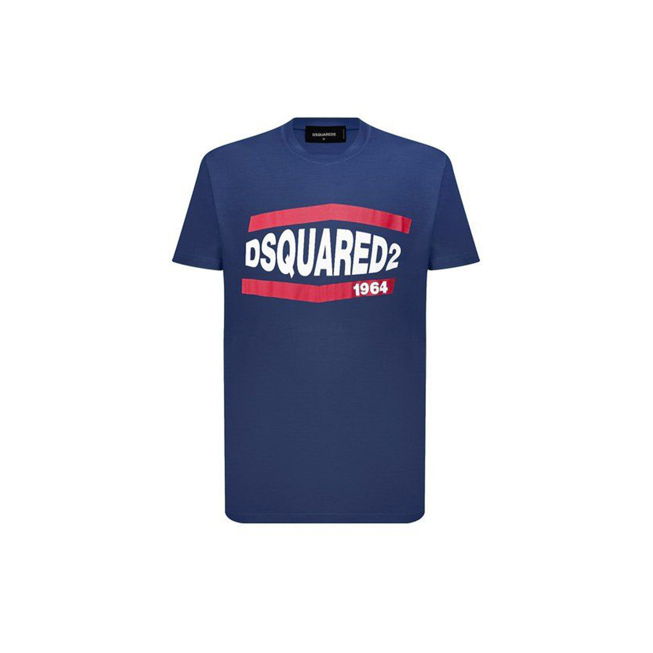 2425038 Dsquared T-Shirt Blu Stampa Uomo