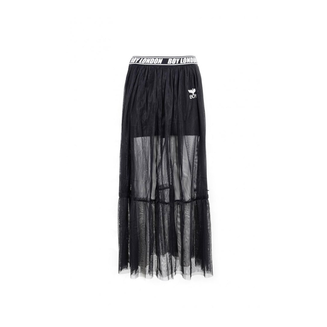 143390 Boy London Gonna Nera Floreale Donna