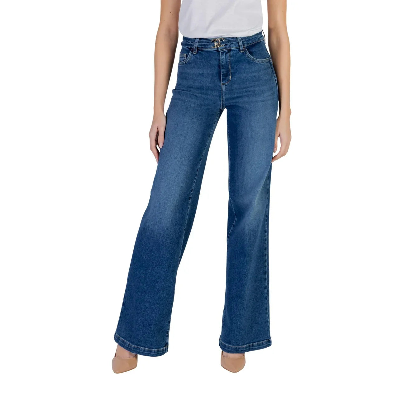 505419 Liu Jo Jeans Blu Cotone Donna