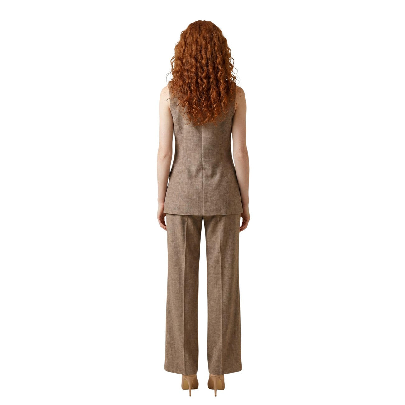 512816 Liu Jo Gilet Beige Donna Primavera/Estate