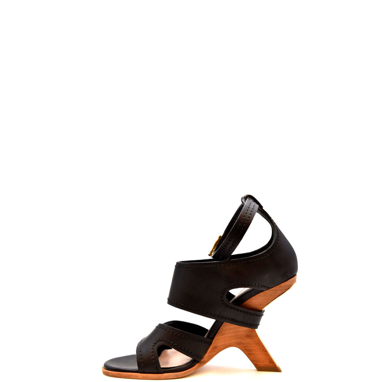 488545 Alexander McQueen Sandali Nero Donna Primavera/Estate
