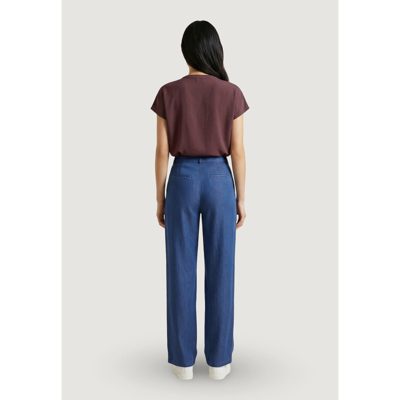 517623 Only Pantaloni Blu Donna