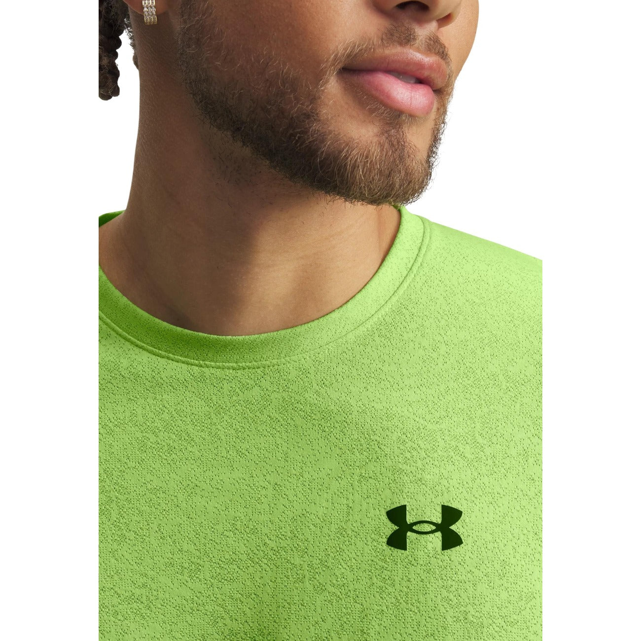 2459456 Under Armour T-Shirt Verde Uomo