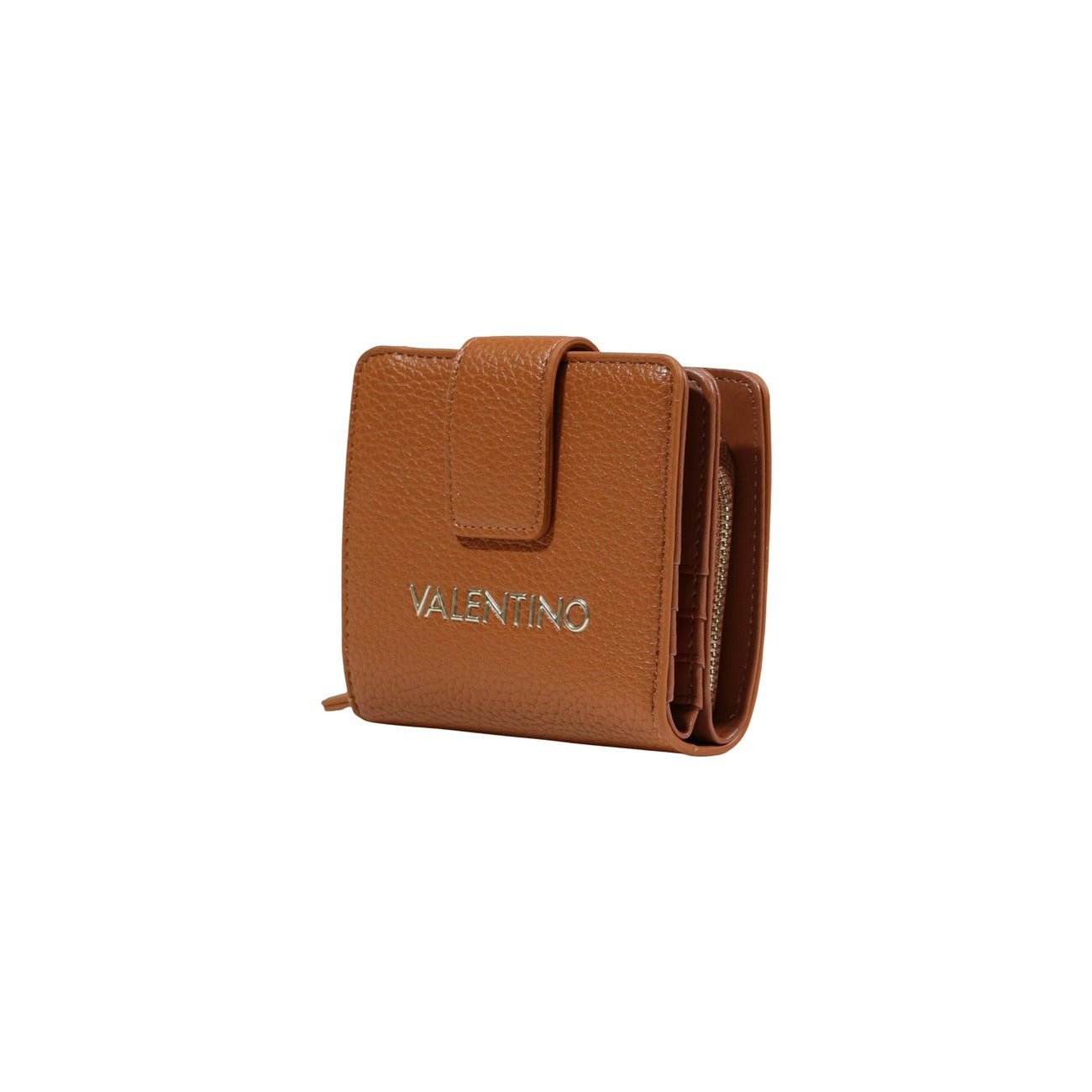 2455995 Valentino Bags Portafoglio Cammello Zip Poliuretano