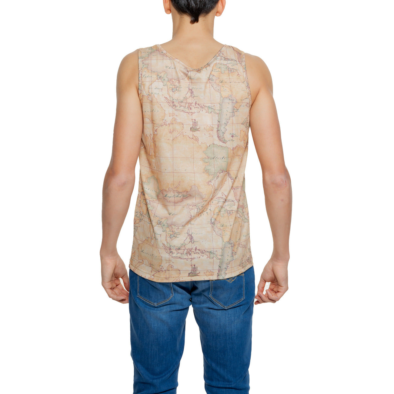 2256968 Alviero Martini Prima Classe Canotta Beige Uomo