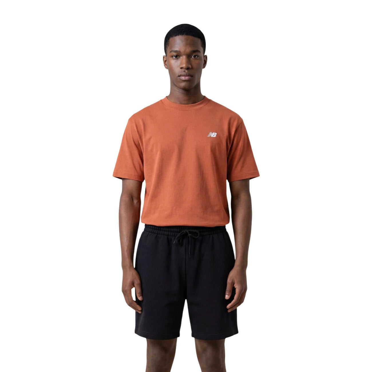 2452831 New Balance T-Shirt Arancione Uomo