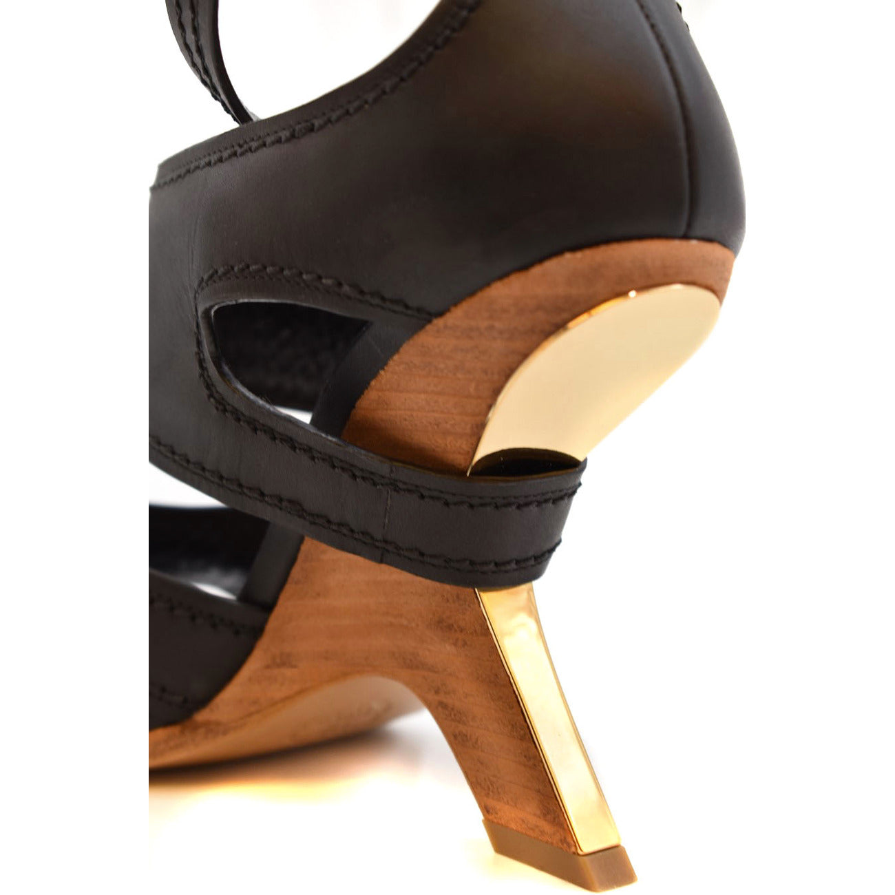 488545 Alexander McQueen Sandali Nero Donna Primavera/Estate