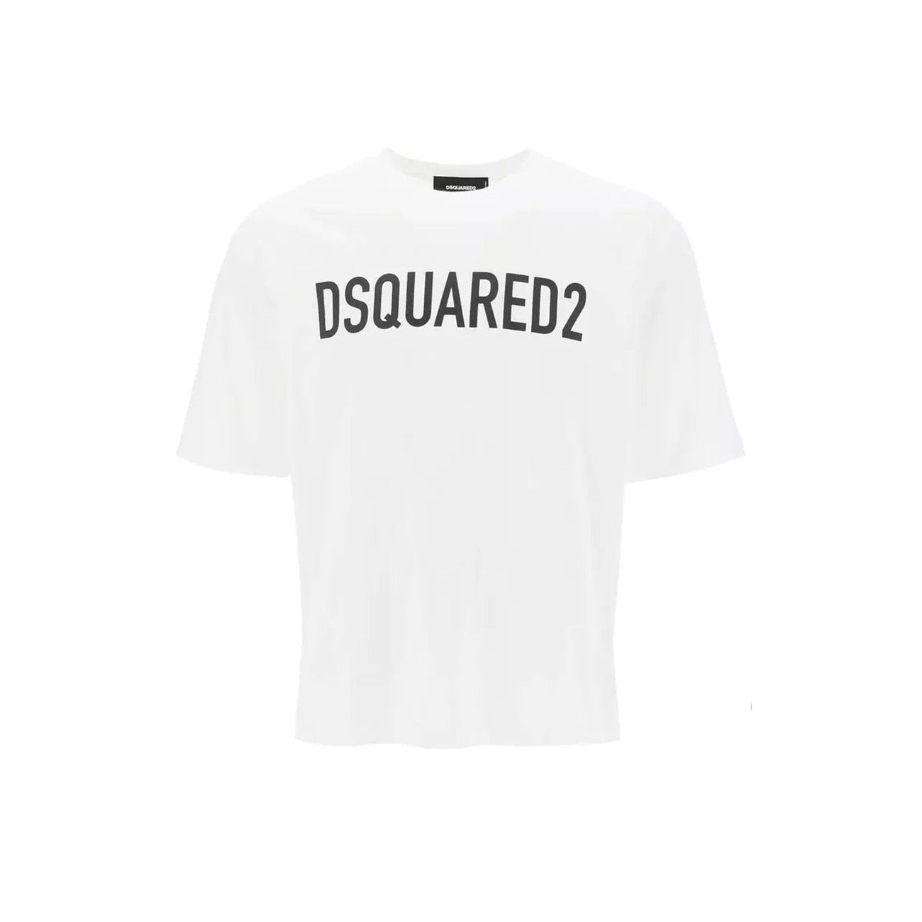 2423404 Dsquared2 T-Shirt Bianca Stampa Uomo