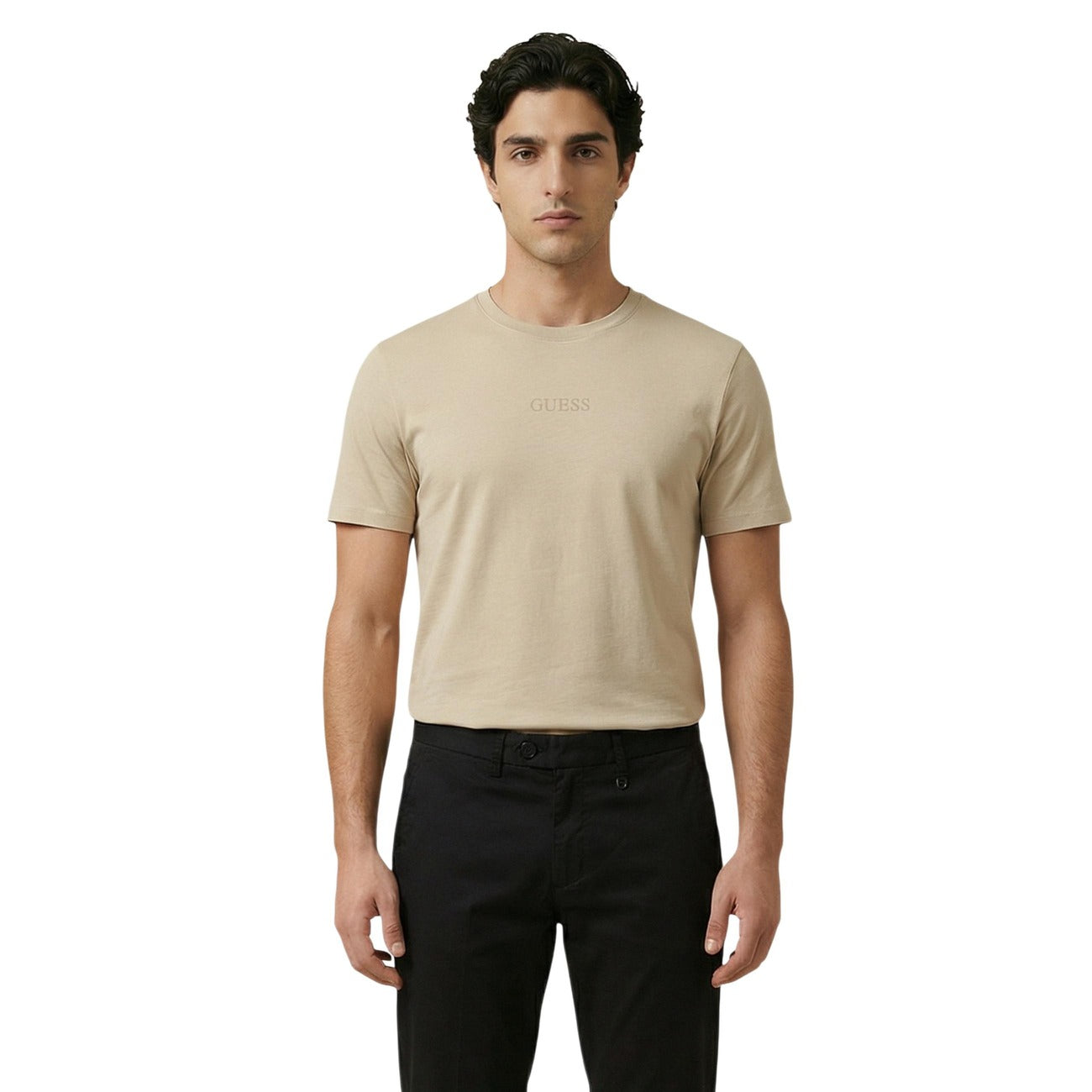 2452618 Guess T-Shirt Beige Uomo