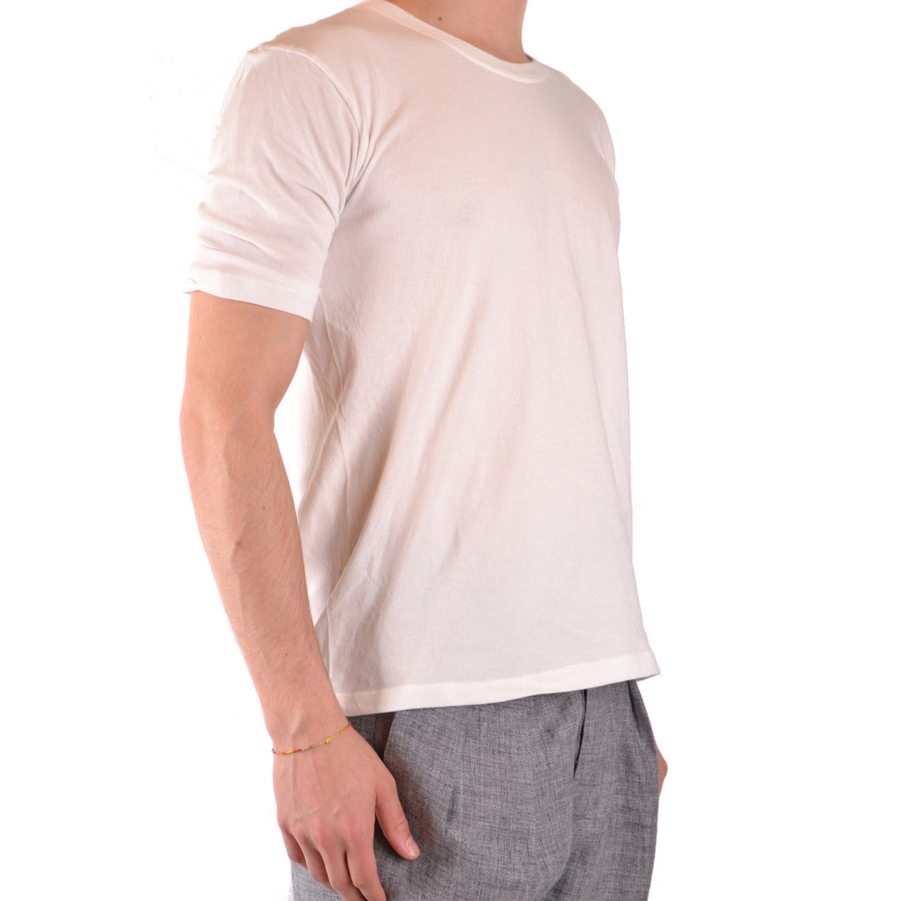 2442574 Laneus T-shirt Bianca Uomo