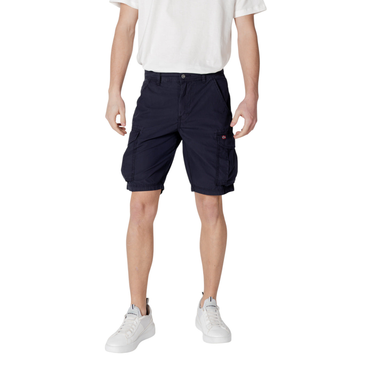 2415289 Napapijri Bermuda Blu Cotone Uomo