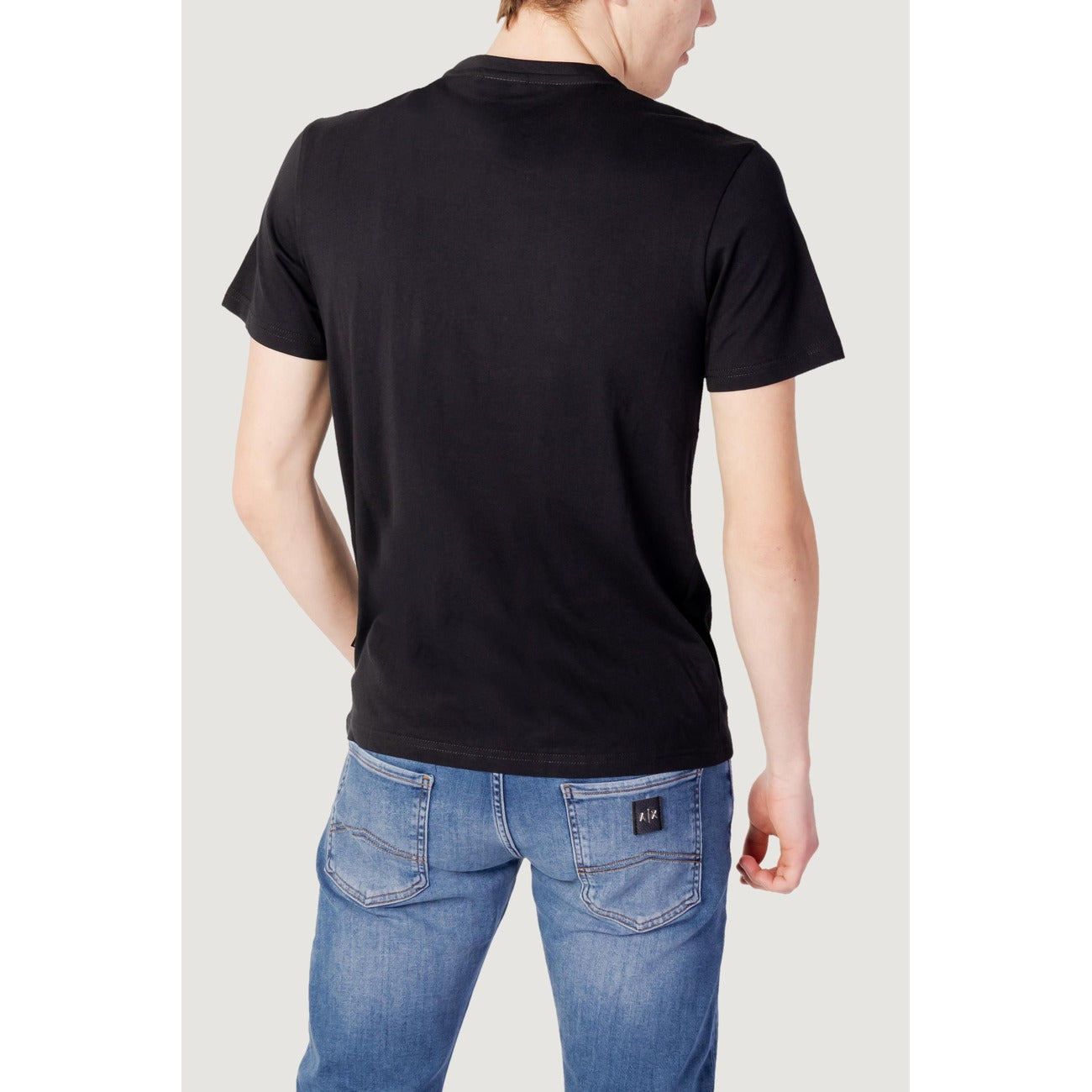 2411943 Napapijri T-Shirt Nera Monocromo Uomo