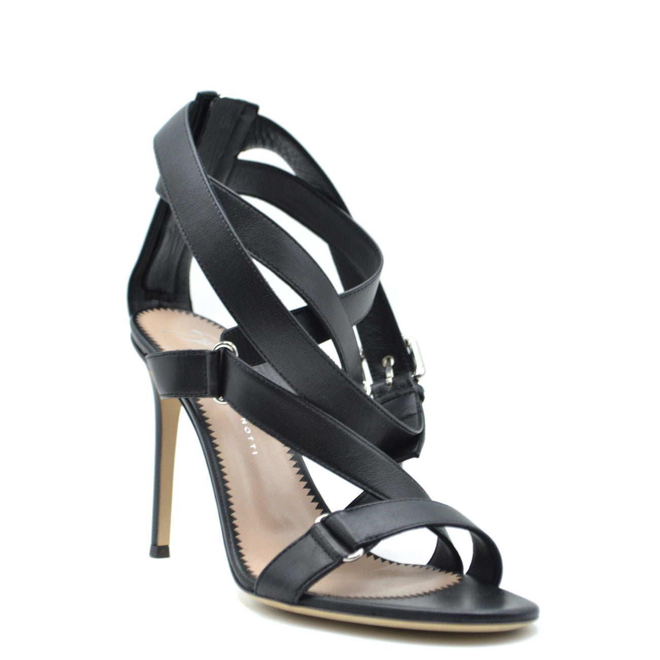 491061 Giuseppe Zanotti Sandali Nero Donna Autunno/Inverno