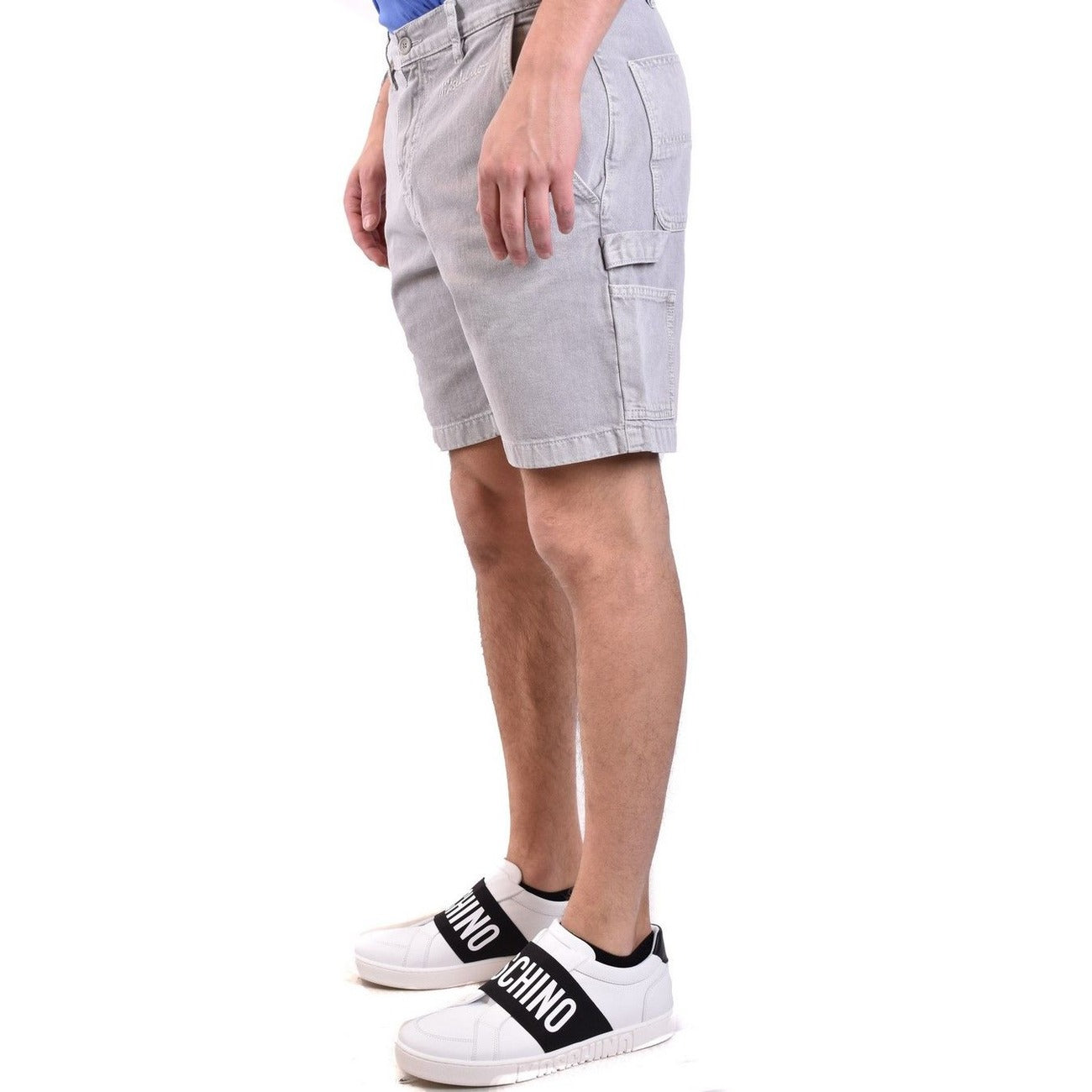 2425130 Moschino Bermuda Grigio Uomo