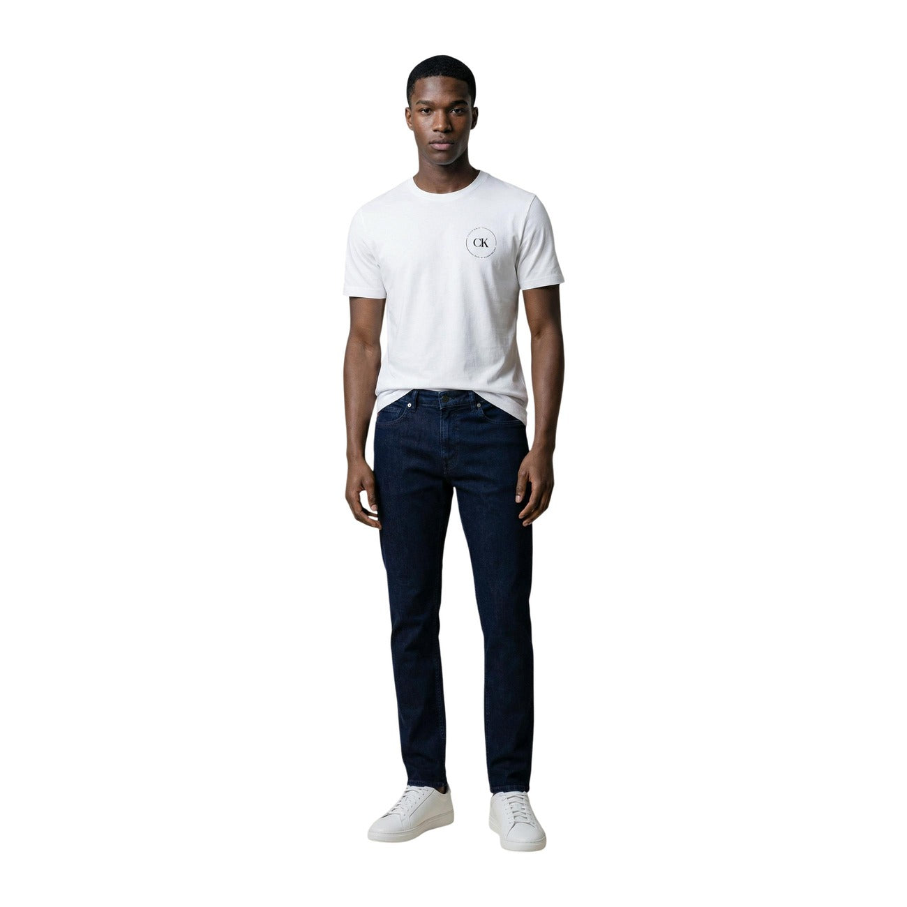 2453523 Calvin Klein Jeans T-Shirt Bianco Uomo