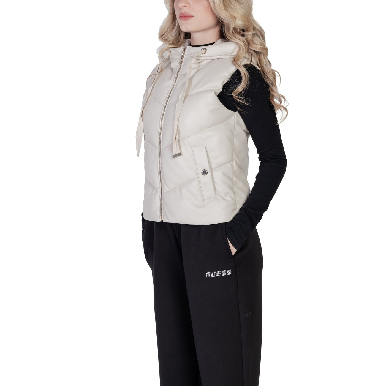2345898 Morgan De Toi Gilet Bianco Donna