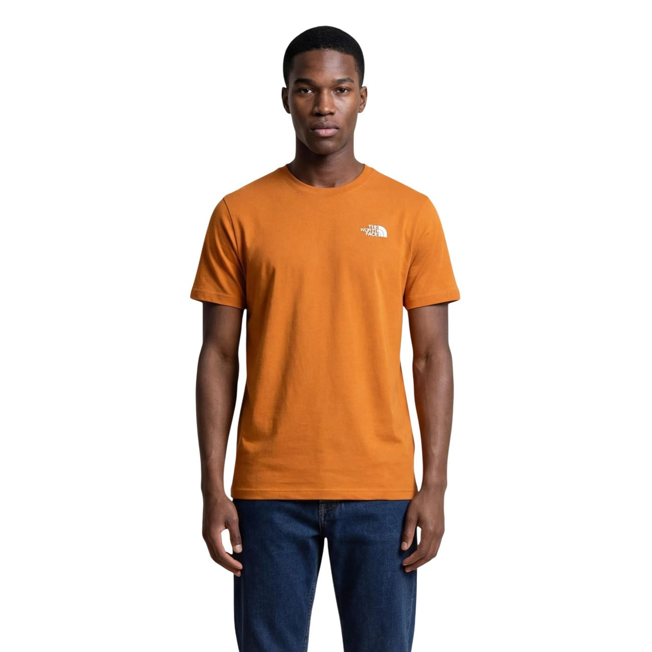 2457129 The North Face T-Shirt Arancione Uomo