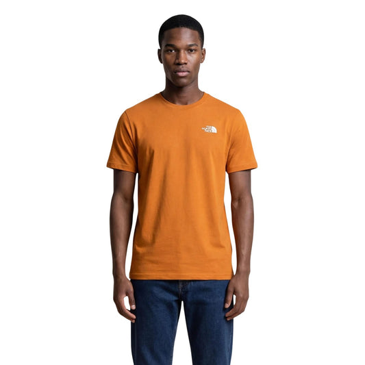 2457129 The North Face T-Shirt Arancione Uomo