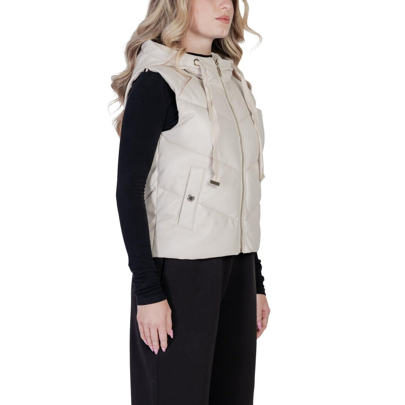 2345898 Morgan De Toi Gilet Bianco Donna