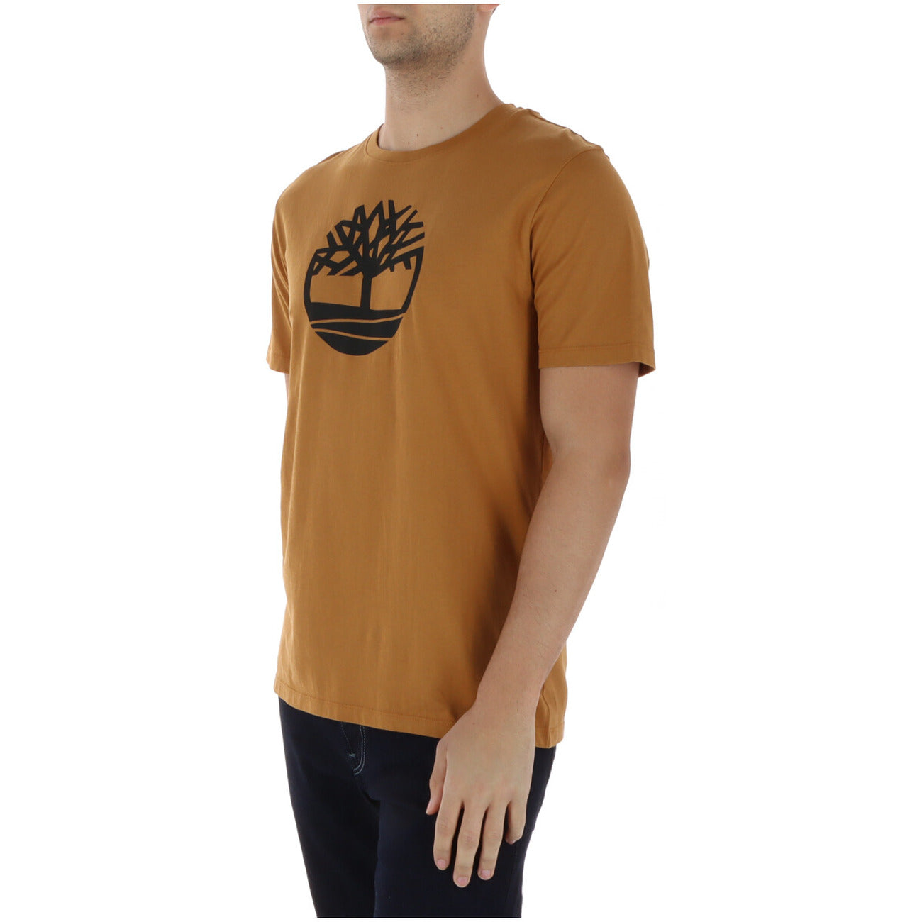 2452681 Timberland T-Shirt Cammello Uomo