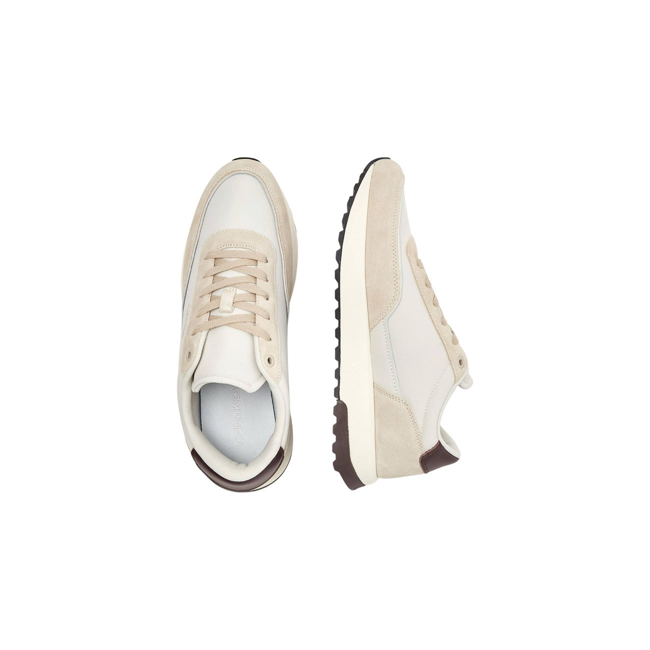497980 Calvin Klein Sneakers Marrone Pelle Uomo