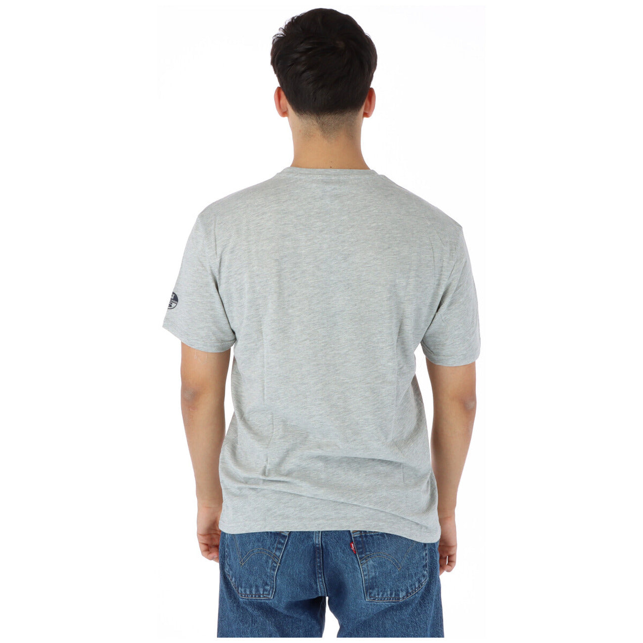 423939 North Sails T-Shirt Grigio Monocromo Uomo