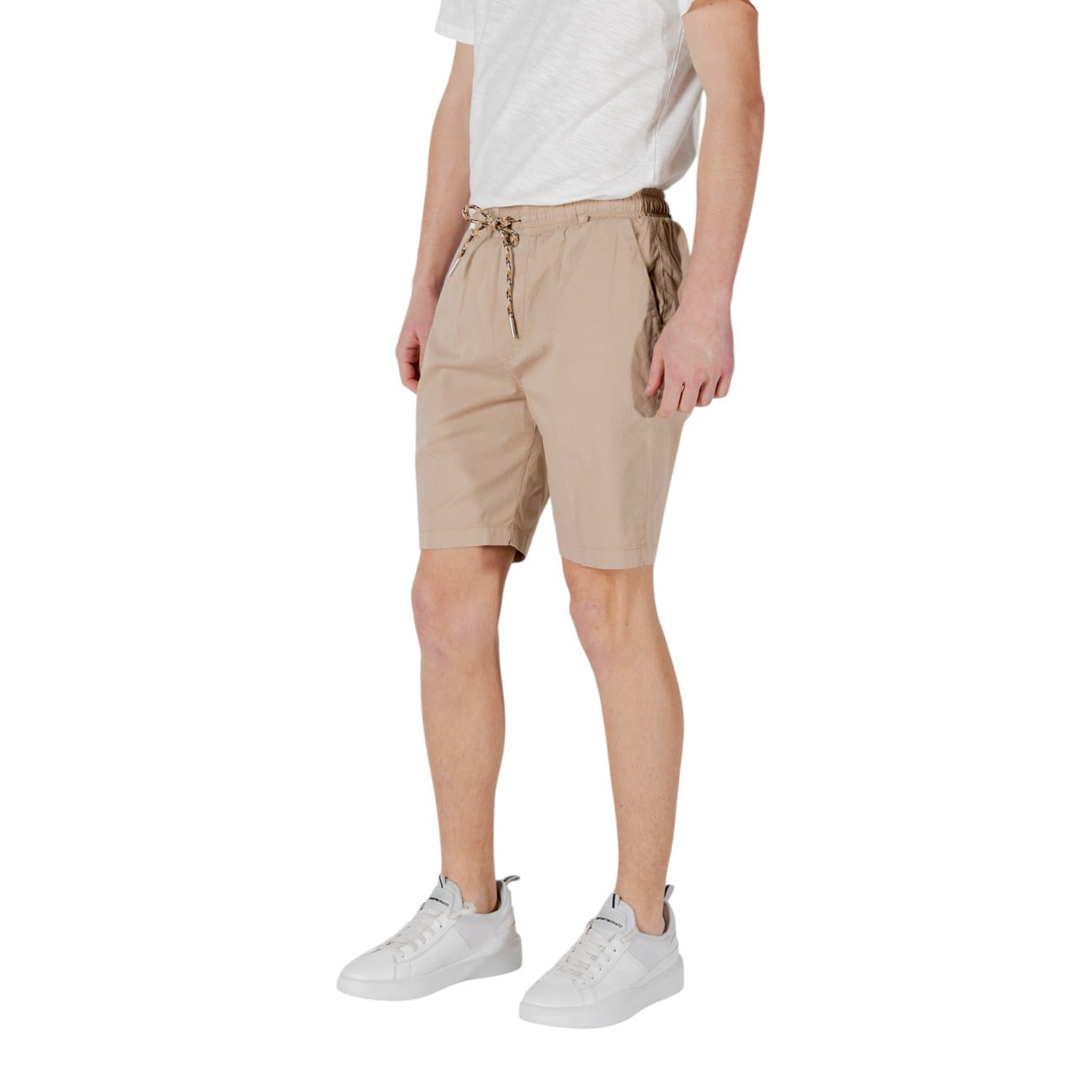 2417729 Gianni Lupo Bermuda Beige Uomo